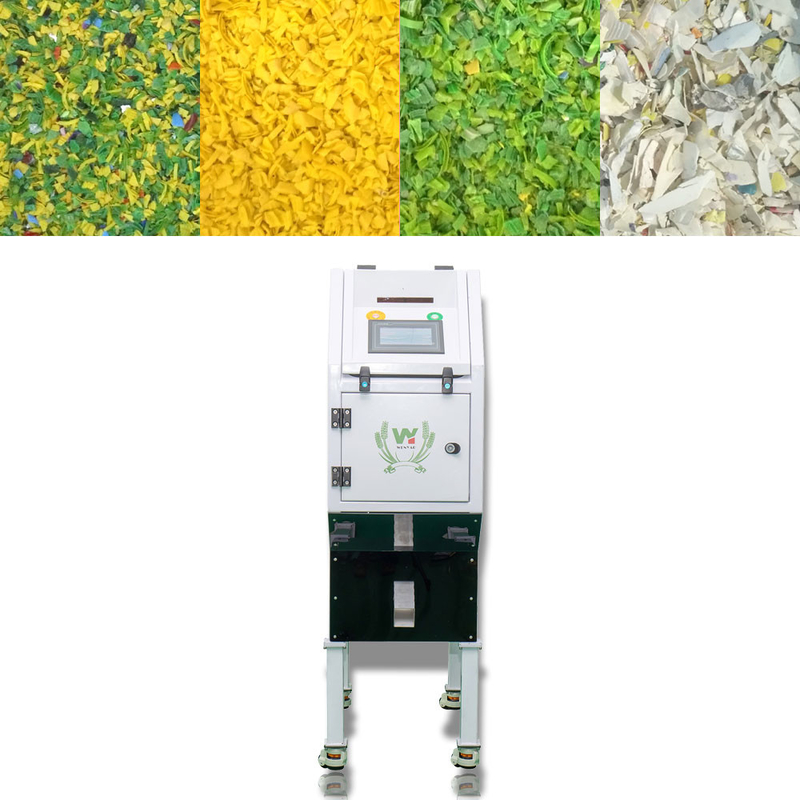 2022 Nieuwe de Kleurensorteermachine van de Ontwerp Plastic die Vlok in China voor het Recycling van Installatie wordt gemaakt