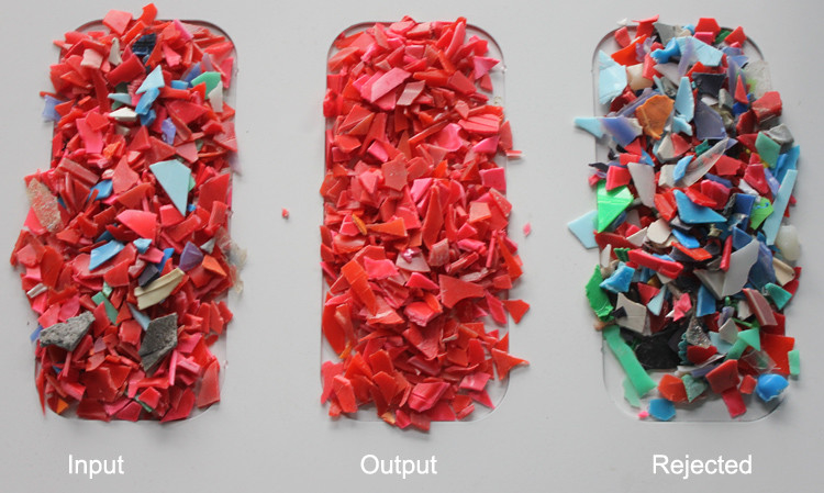 Pe Pp het Huisdierenhdpe van Pvc Ldpe de Plastic Sorteermachine van de de Sorteerderskleur van de Korrelskleur voor Huisdierenvlokken
