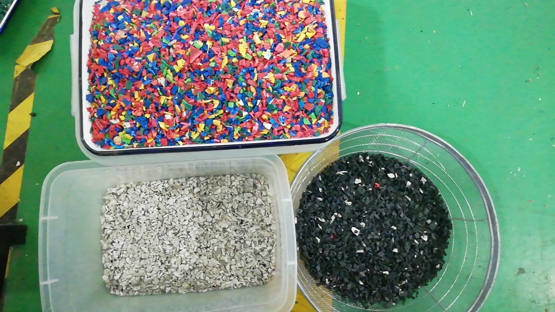 Pe Pp het Huisdierenhdpe van Pvc Ldpe de Plastic Sorteermachine van de de Sorteerderskleur van de Korrelskleur voor Huisdierenvlokken