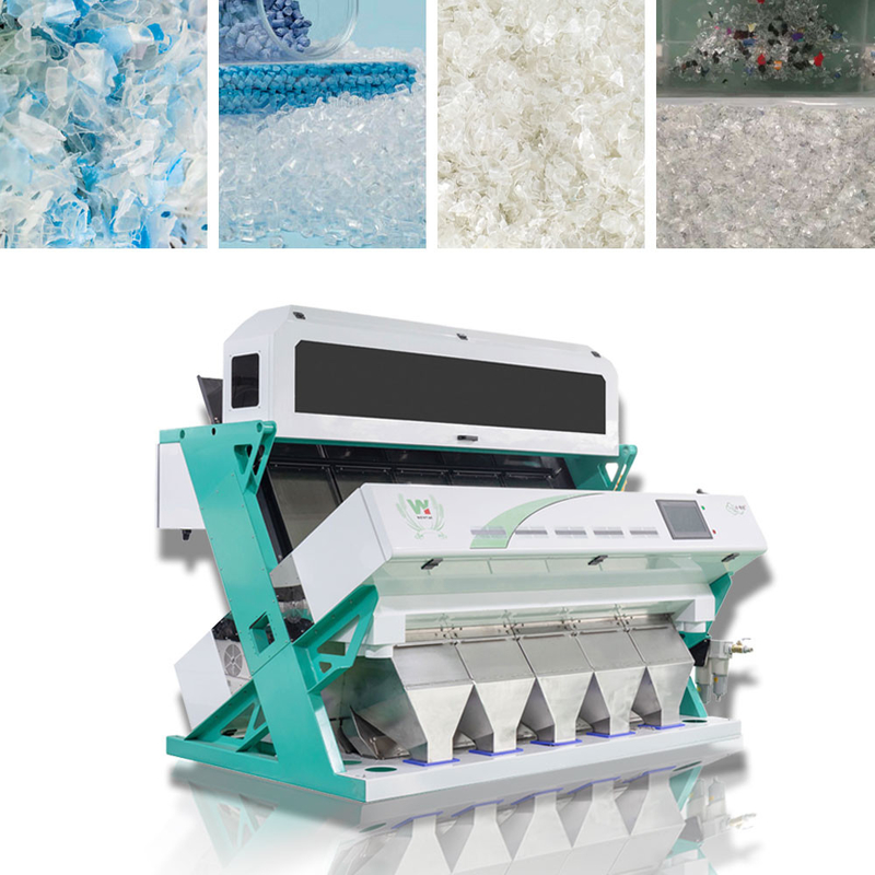 Pe Pp het Huisdierenhdpe van Pvc Ldpe de Plastic Sorteermachine van de de Sorteerderskleur van de Korrelskleur voor Huisdierenvlokken