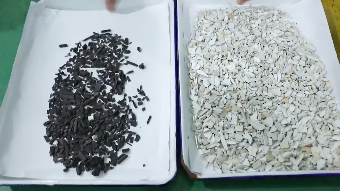 Pe Pp het Huisdierenhdpe van Pvc Ldpe de Plastic Sorteermachine van de de Sorteerderskleur van de Korrelskleur voor Huisdierenvlokken
