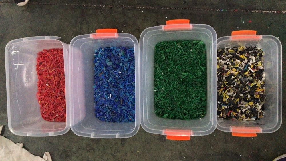 Pp-PE van pvc HUISDIERENabs HDPE LDPE de Plastic Intelligente Sorteerder van de Vlokken Optische CCD Kleur