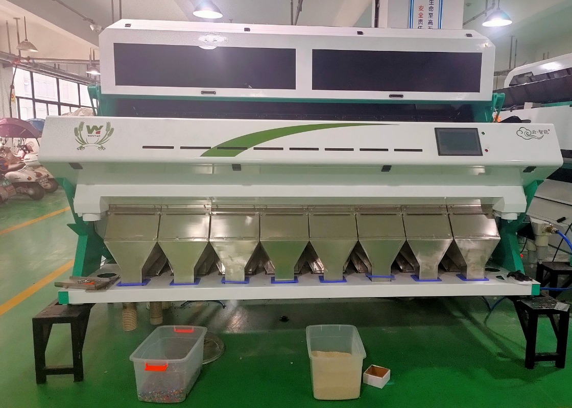 Pp-PE van pvc HUISDIERENabs HDPE LDPE de Plastic Intelligente Sorteerder van de Vlokken Optische CCD Kleur