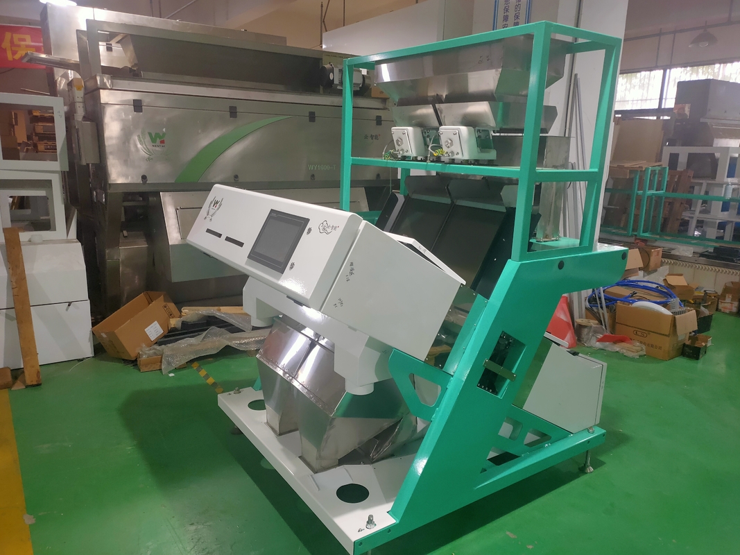 Digitale 2 Hellingen 4 de Sorteerdersmachine van de Vibrators Kruidenkleur met CCD-Camera