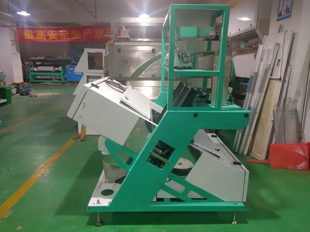 Digitale 2 Hellingen 4 de Sorteerdersmachine van de Vibrators Kruidenkleur met CCD-Camera