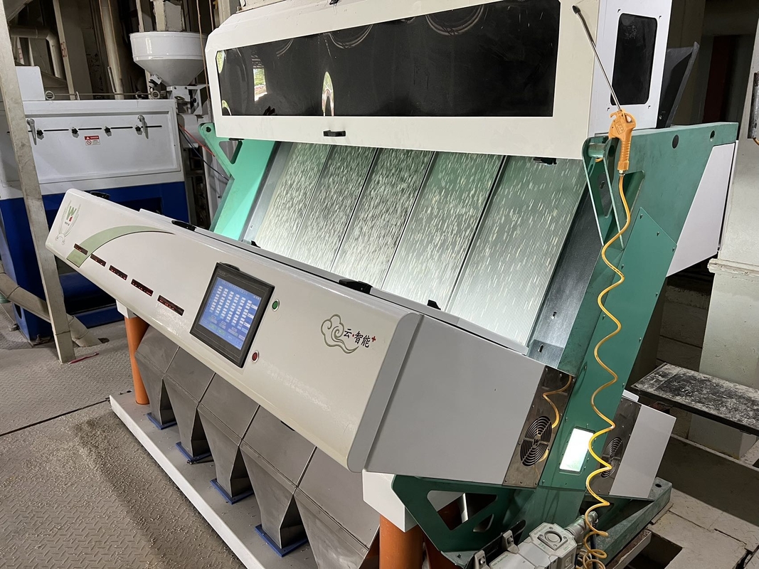 Hellingstype het Zelf Intelligent Leren van Rijstpaddy separator machine high level AI