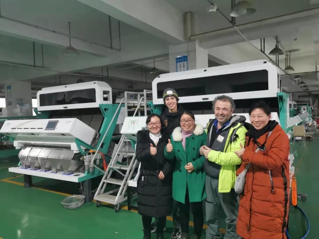 Wenyao Hoge nauwkeurigheid Kleur Sorter Bonen Graan Granen Tarwe Maïs Zaden Theegranen Kleur Sorter Wifi afstandsbediening