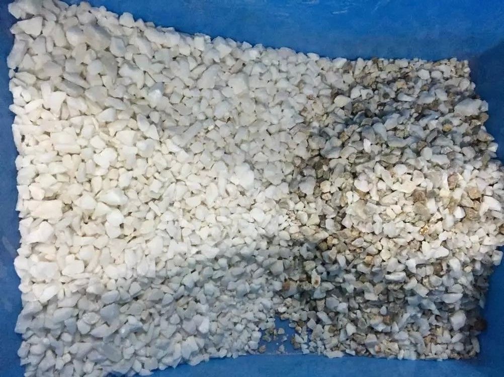 Optische van de het Kwartskleur van de Kiezelsteen Marmeren Steen Minerale de Sorteermachineysc/ckd Filter