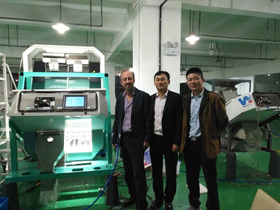 Van de de Haverkleur van het landbouwbedrijfgebruik Sorteermachine van de de Sorteerders de Intelligente CCD Kleur met Ce-Certificatie