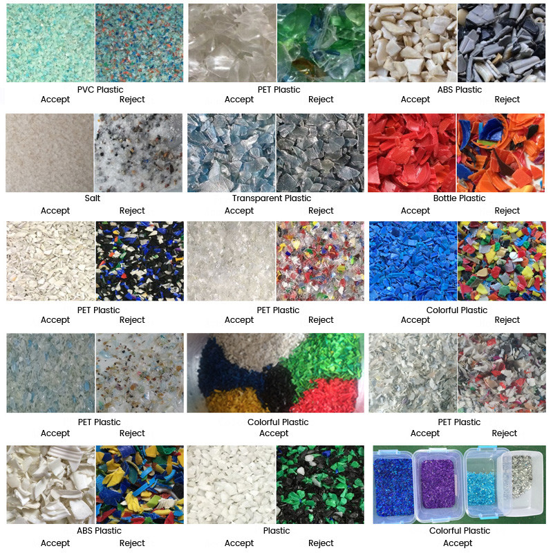 De intelligente Sorteerder van de HUISDIERENpp Plastic Kleur met neemt Beeldfunctie