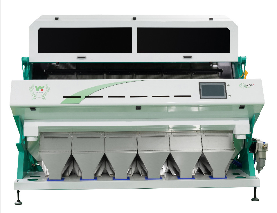 220V Cashewnoot Kleur Sorteermachine Met Wifi Afstandsbediening Service