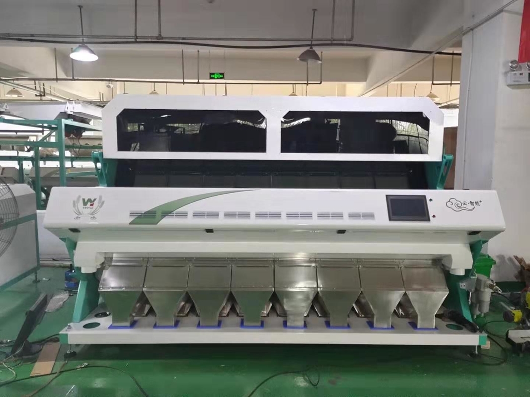 Warm nieuwe 8 Chute CCD Kleur Sorter Beste verkoop Graan Kleur Sorter Machine Voor rijst Kleur Sorteren