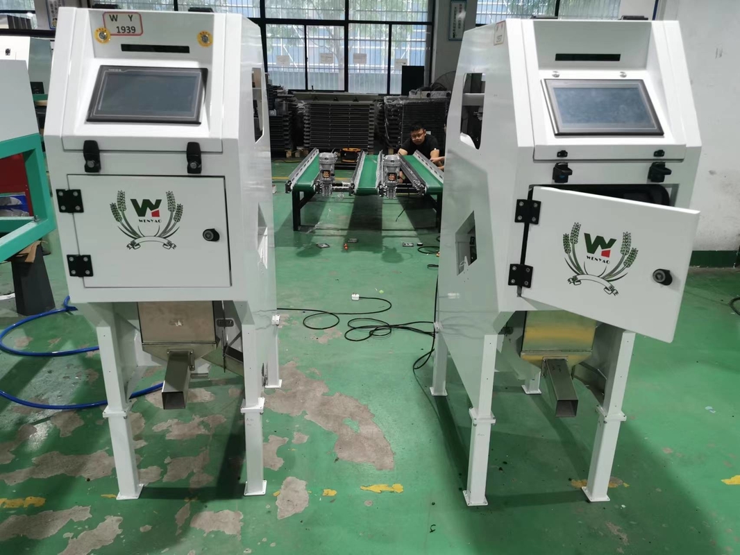 32 kanalen hazelnoot kleur sorteren machine koffiebonen kleur sorteren 220V