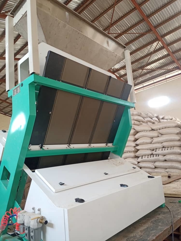 Parboiled Rode Witte Rijst Kleur Sorter Met WIFI Remote Control System