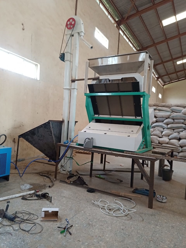 Parboiled Rode Witte Rijst Kleur Sorter Met WIFI Remote Control System