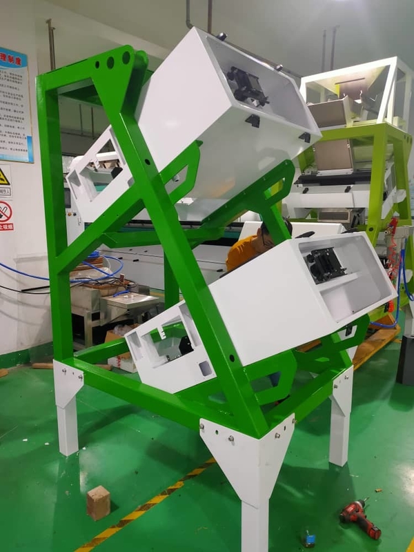 Hoge nauwkeurigheid Theekleur Sorter Machine Optische sorteeroplossing Snel verwijderen Theestengels Zaden