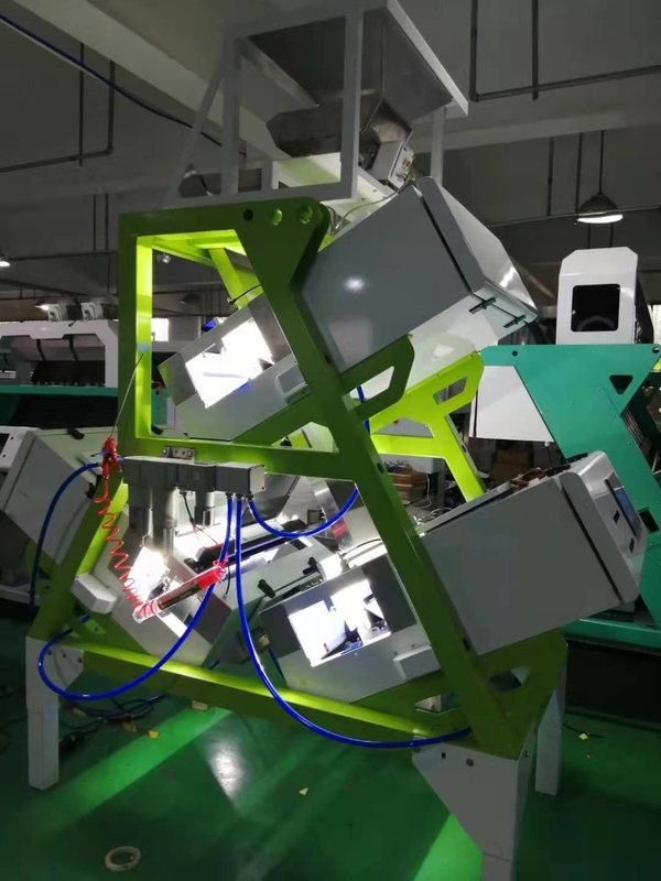 Hoge nauwkeurigheid Theekleur Sorter Machine Optische sorteeroplossing Snel verwijderen Theestengels Zaden