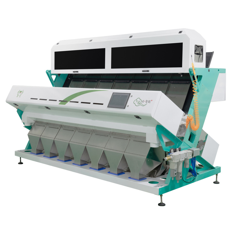 Nir Plastic Color Sorting Machine PCB Plastic Pellet Color Sorter Met CCD Camera En Led Light