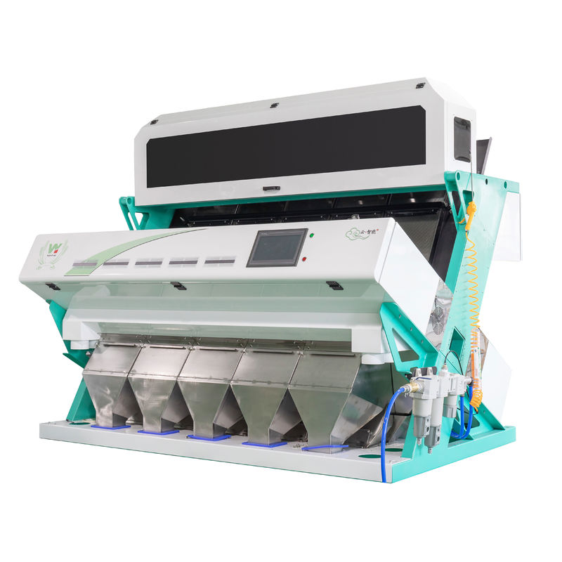 320-kanaals hoogsortingsnauwkeurige intelligente automatische kleursoortmachine voor mineralen en aluminiumkoper
