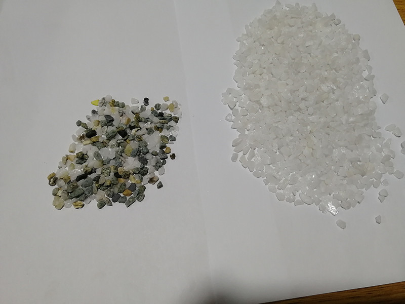 High Definition Quartz Stone Color Sorting Machine 320 kanaal