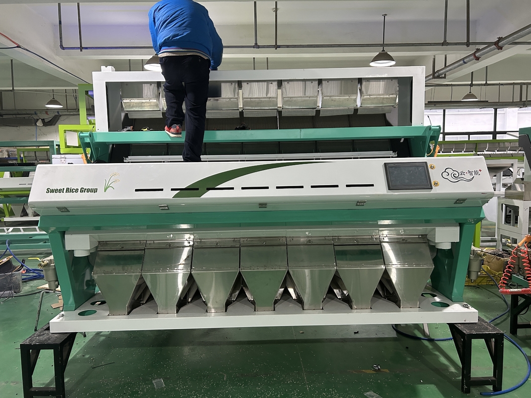 Hoge nauwkeurigheid optische bonen kleur sorteermachine met CCD camera