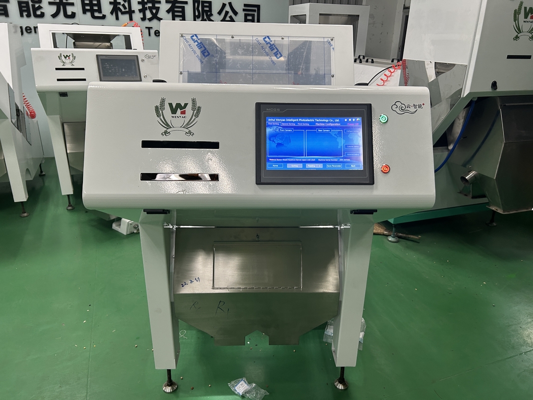 Makkelijk te bedienen Koffiebonen Kleur Sorter 400 - 800t/h Met Japan Nikon Lens