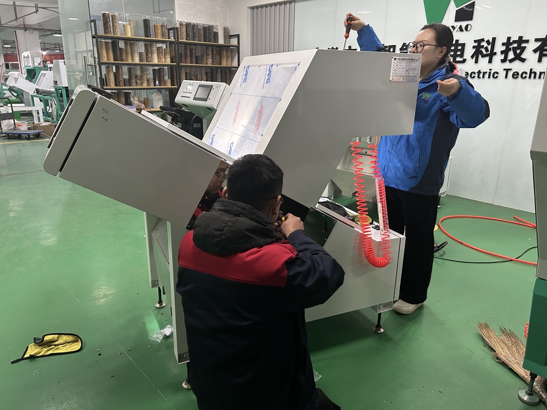 Makkelijk te bedienen Koffiebonen Kleur Sorter 400 - 800t/h Met Japan Nikon Lens