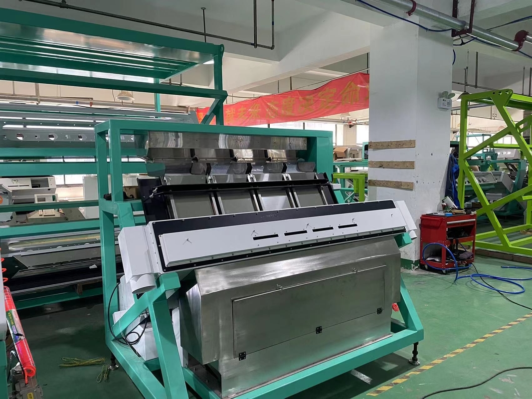 Amerika FPGA Processing Chip Optical Wheat Color Sorter Sorter Sorting Machine Met Toshiba Japan CCD Voor Sorteren