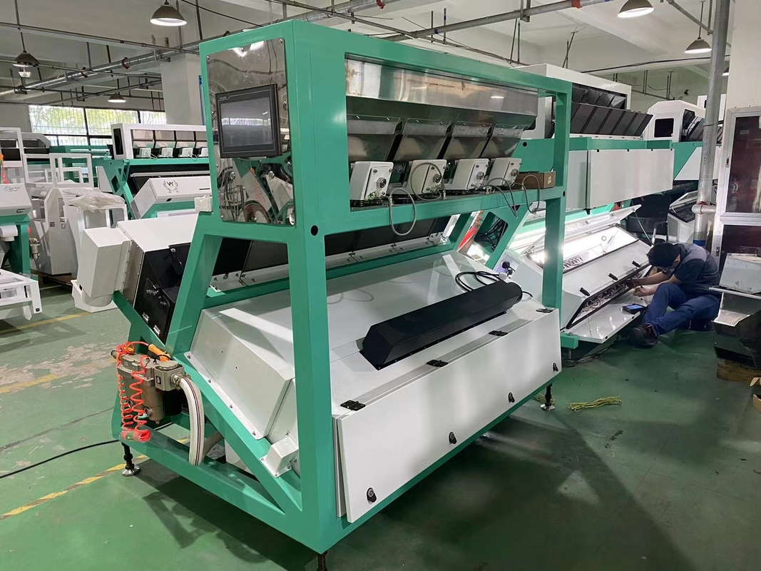 Amerika FPGA Processing Chip Optical Wheat Color Sorter Sorter Sorting Machine Met Toshiba Japan CCD Voor Sorteren