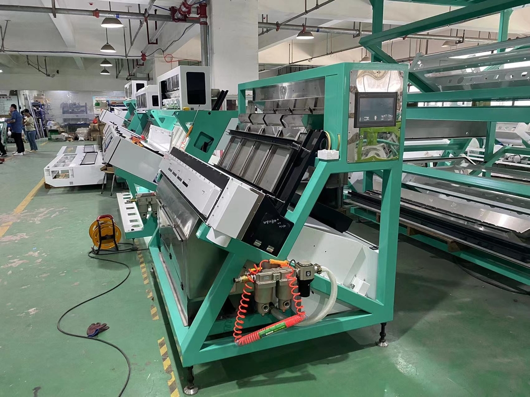 Amerika FPGA Processing Chip Optical Wheat Color Sorter Sorter Sorting Machine Met Toshiba Japan CCD Voor Sorteren