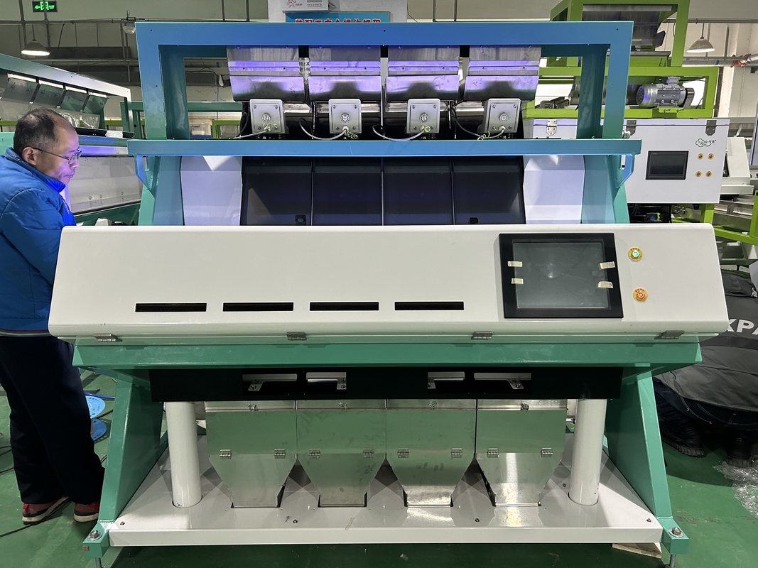 Amerika FPGA Processing Chip Optical Wheat Color Sorter Sorter Sorting Machine Met Toshiba Japan CCD Voor Sorteren
