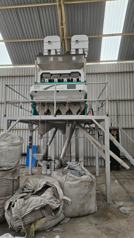 Amerika FPGA Processing Chip Optical Wheat Color Sorter Sorter Sorting Machine Met Toshiba Japan CCD Voor Sorteren