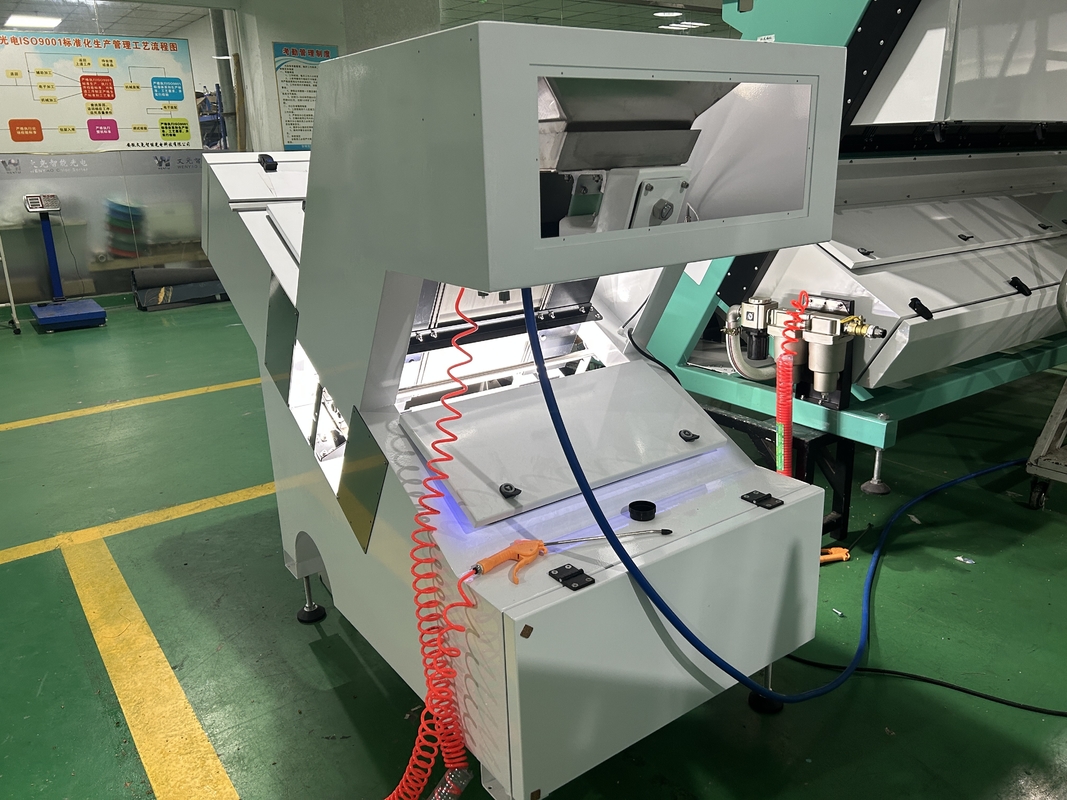 Amerika FPGA Verwerkingschip Optische Candlenut Kleur Sorter Machine Voor Specerijen Sorteren