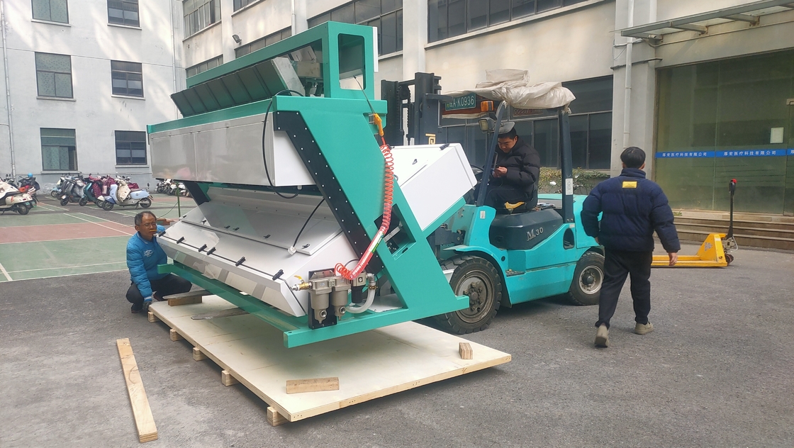 Hoogfrequente ejectoren Sorteermachine voor het sorteren van Olibanum Barks Zelfontwerp 0.75kw 7.0kw Kracht