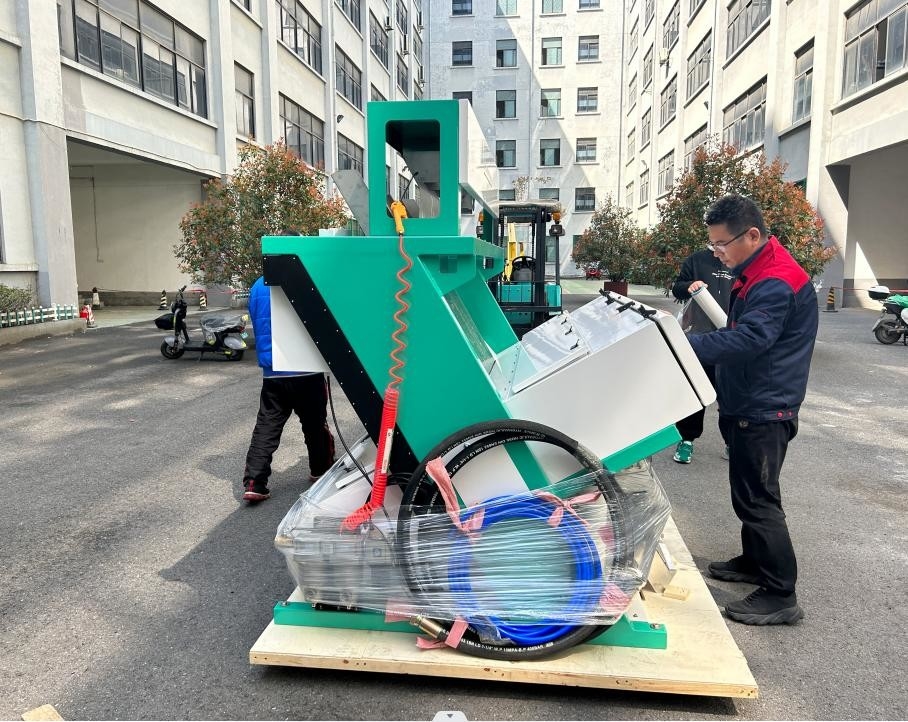 de geleide Sorteermachine van de oplossings Plastic Kleur voor de Plastic Machine van de Kleurensorteerder