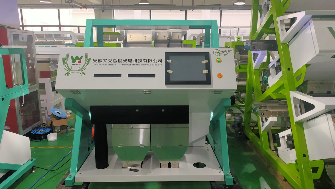 Optische kleursoortmachine voor kunststof en voedselverwerkingsmachine voor het sorteren van kunststofvetgranulaatvlokken met CCD-sensor
