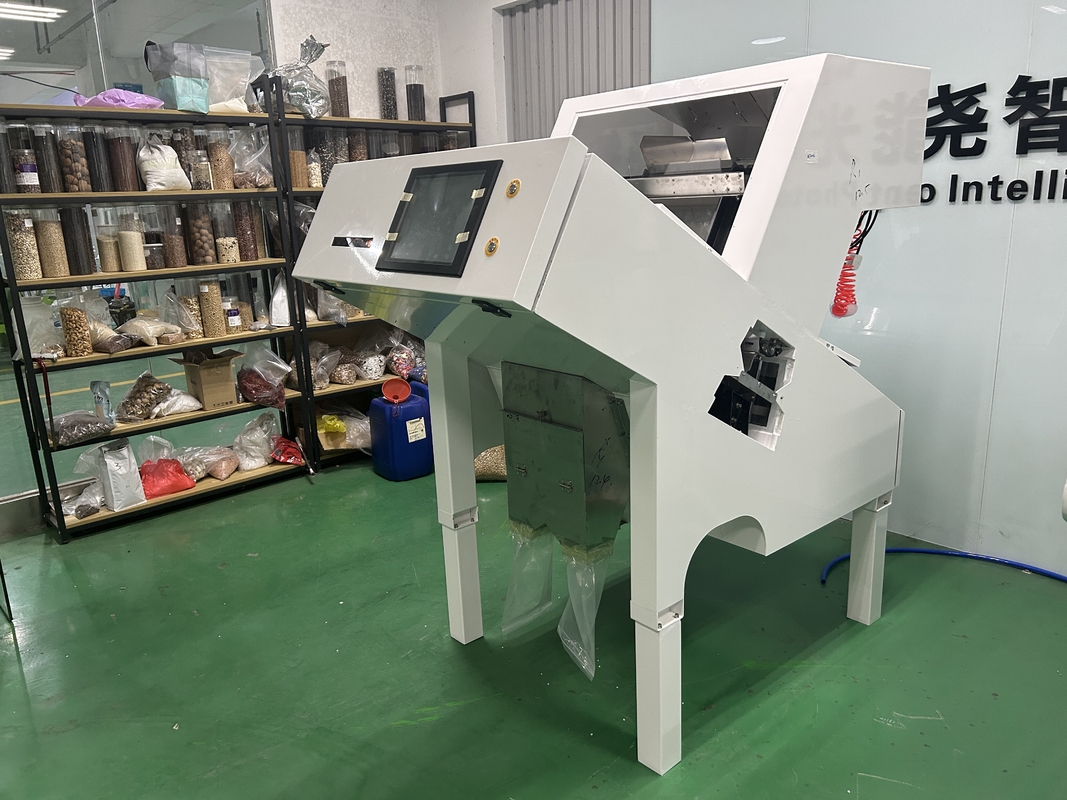 Optische kleur sorteermachine Rood Zwart Wit Geel Bruin Rijst kleur sorteermachine Voor rijst molen