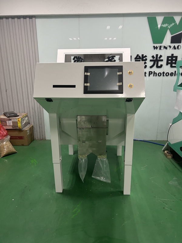 Amerika Intelligent Chip Knoflook Kleur Sorter Machine met LED licht in de beste staat