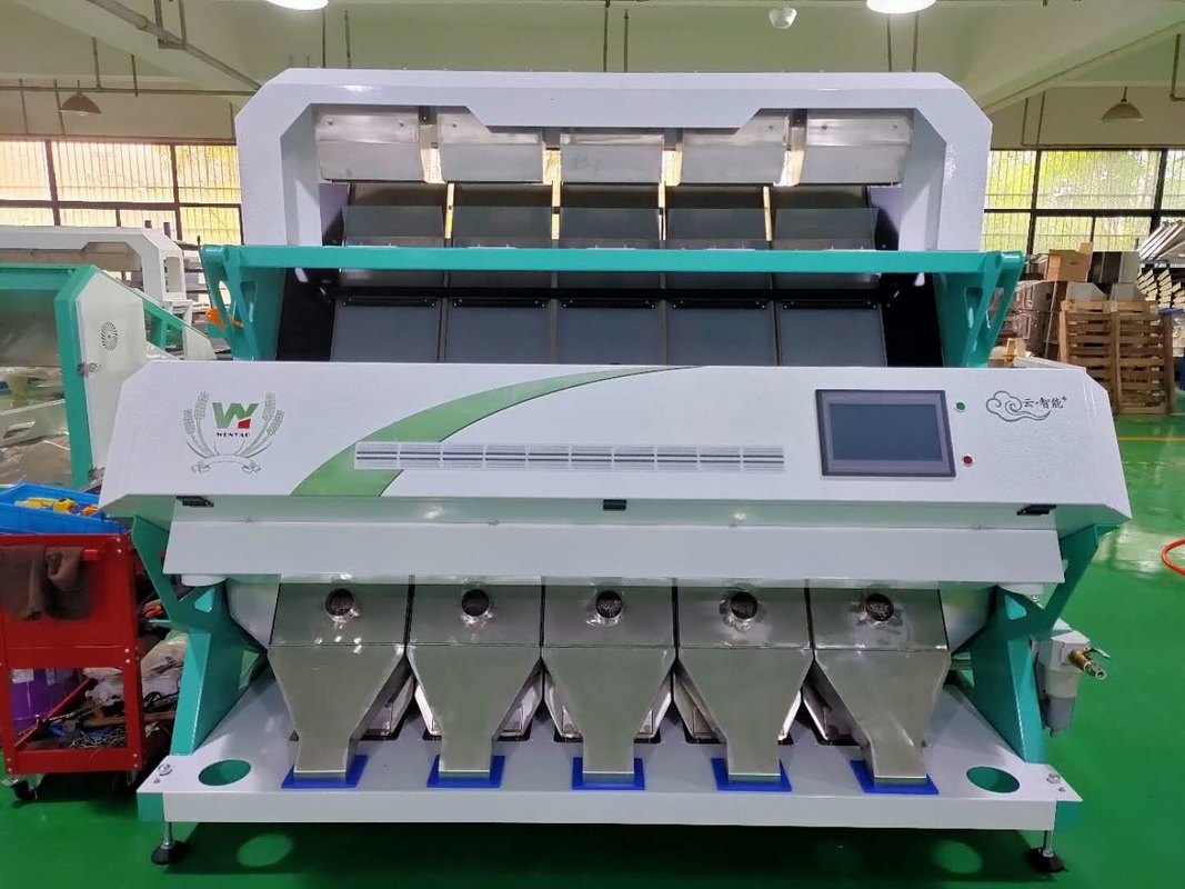 Amerika Intelligent Chip WYCS5-320 Tarwe Kleur Sorter 0,6-2,5 Tonnen/uur Sortering Output Machine