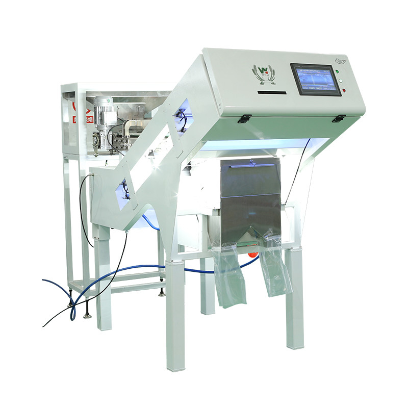 Optische sorteermachine voor rijpe koffie