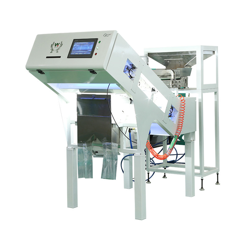 Optische sorteermachine voor rijpe koffie