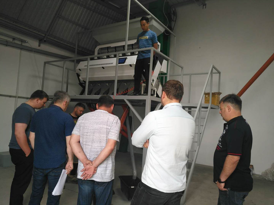 Kleursorteermachines voor kunststof Kleursorteermachines met hoge precisie voor huisdieren Kunststof in korrels of vlokken