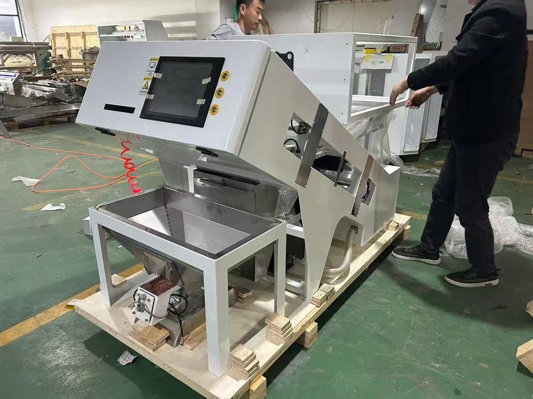 99.99% Sorteringsnauwkeurigheid Coconut Color Sorter RGB Full Color Cameras Color Sorter