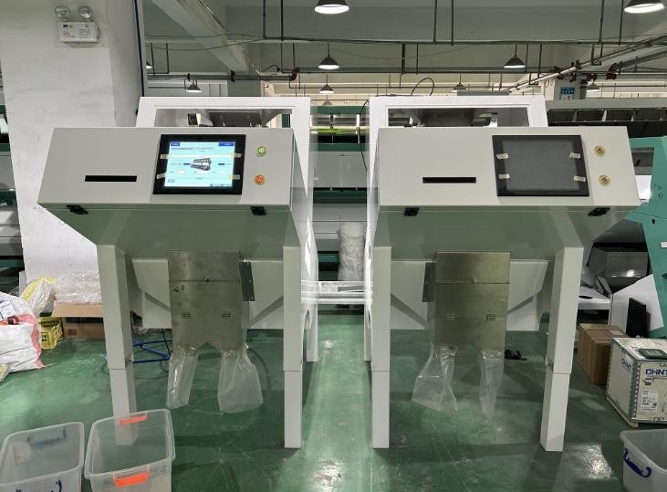 99.99% Sorteringsnauwkeurigheid Coconut Color Sorter RGB Full Color Cameras Color Sorter