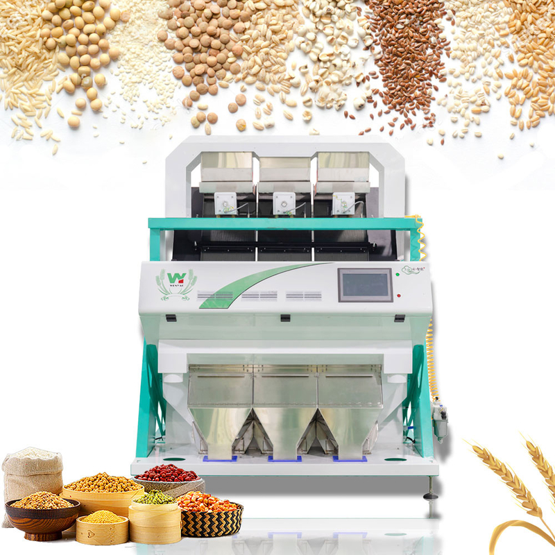 3 Chute Intelligente Kleur Sorter Graan Rijst Kleur Sorteren Machine