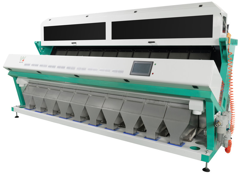 Wenyao Automatische rijstkleur sorteermachine Graan kleur scheiding 10 chute