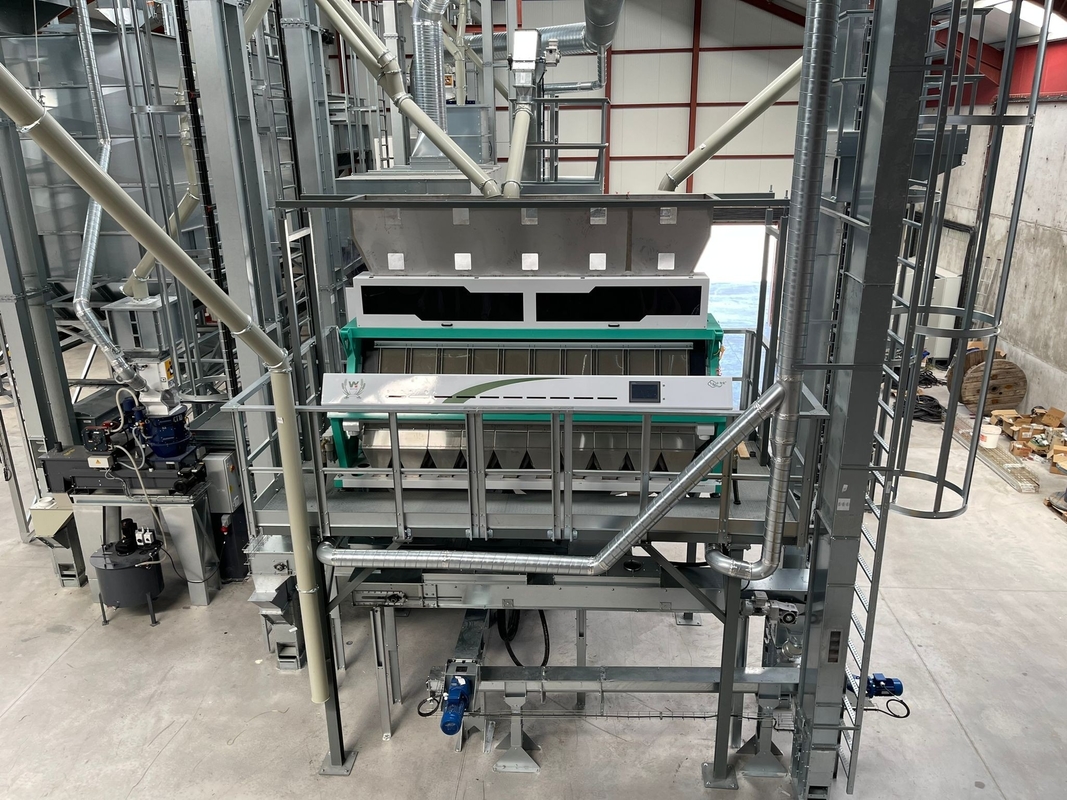 Wenyao Automatische rijstkleur sorteermachine Graan kleur scheiding 10 chute