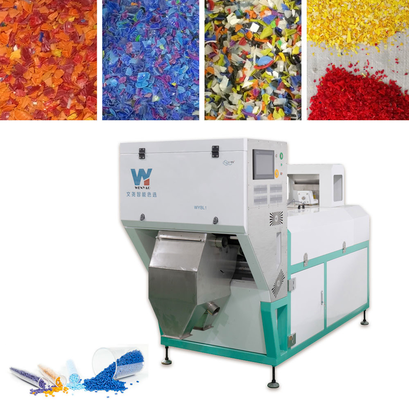 Hoogsorteerprecisie Plastic Color Sorter Plastic Sorting Machine