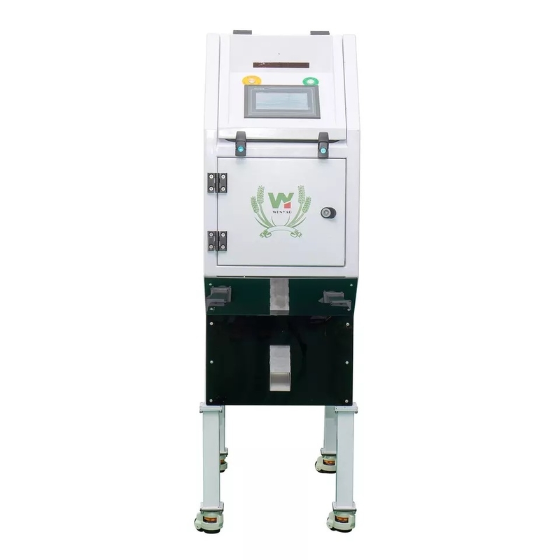 Mini rijstkleur sorteermachine / pinda-sesamzaad kleur sorteren machine 220V / 50HZ