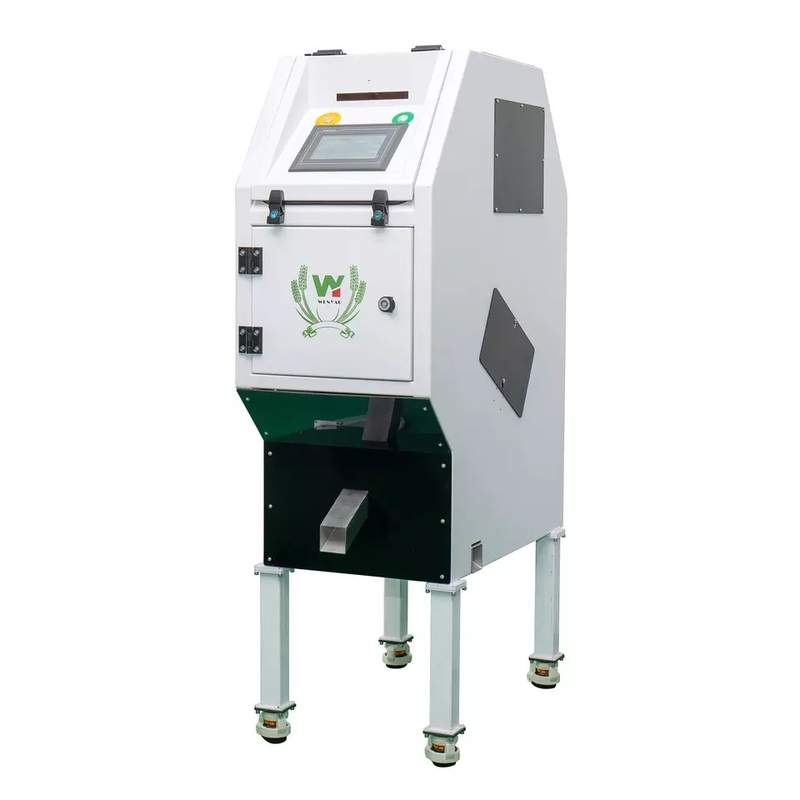 Mini rijstkleur sorteermachine / pinda-sesamzaad kleur sorteren machine 220V / 50HZ